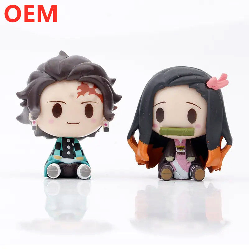 OEM Custom Mini Cute PVC Cartoon Figure Toys For Children özel PVC figür oyuncağı