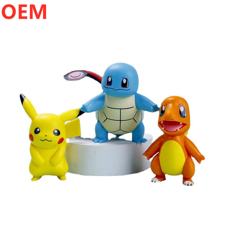 OEM Custom Mini Cute PVC Cartoon Figure Toys For Children özel PVC figür oyuncağı