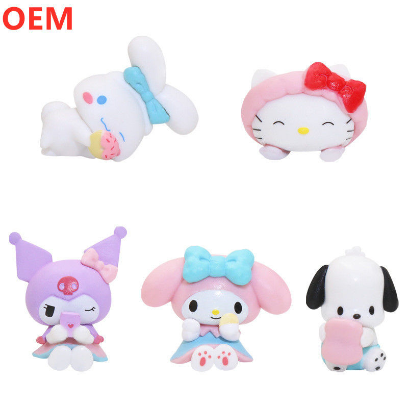Koleksiyon 3d PVC Model Figure Karikatür Figure Oyuncaklar OEM Özel Plastik Karikatür Figure Oyuncaklar