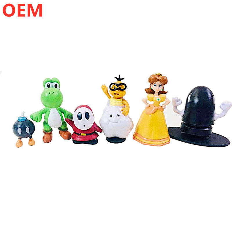 Koleksiyon 3d PVC Model Figure Karikatür Figure Oyuncaklar OEM Özel Plastik Karikatür Figure Oyuncaklar