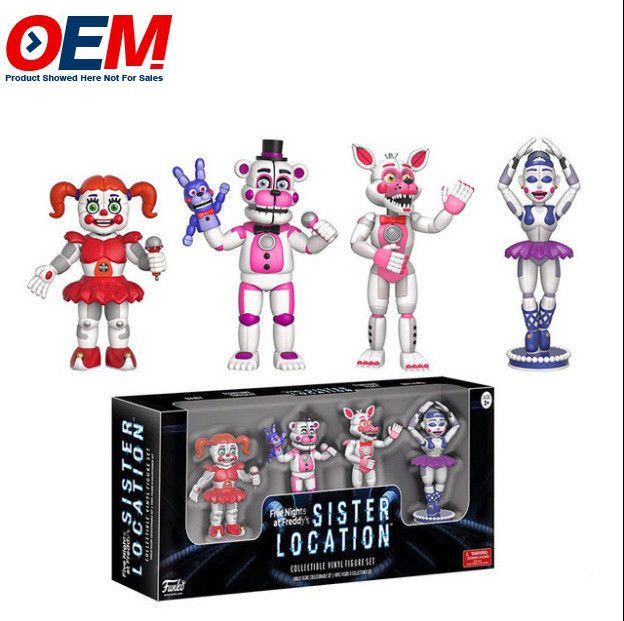 Ant Man Hareket Resimleri Koleksiyonu Five Nights At Freddy Hareket Resimleri 4pcs/Pack Fnaf Oyuncak Modeli