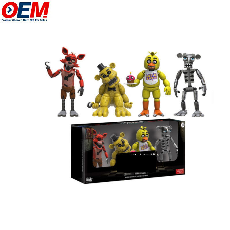 Ant Man Hareket Resimleri Koleksiyonu Five Nights At Freddy Hareket Resimleri 4pcs/Pack Fnaf Oyuncak Modeli