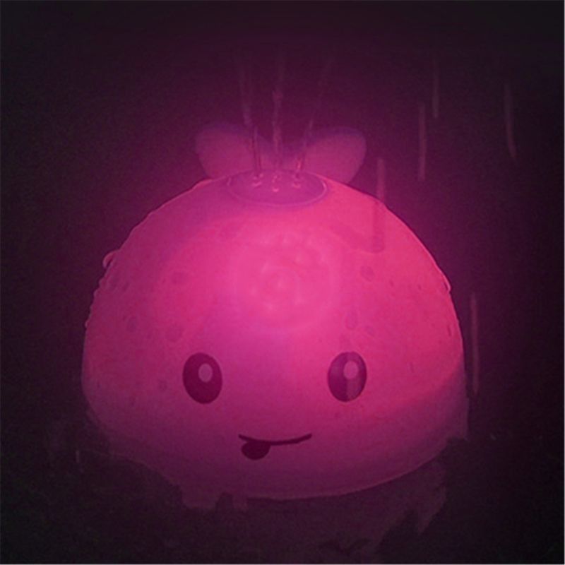özel oyuncak Light Up Banyo Tuvalet Oyuncaklar Balina Su Serçeleri Havuz Oyuncakları Havuz Oyuncağı
