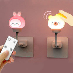 Fabrika özelleştirilmiş Oyuncak Lamba PVC Vinil LED Yıldırım Oyuncaklar Tatlı Karikatür USB Gece Işıkları