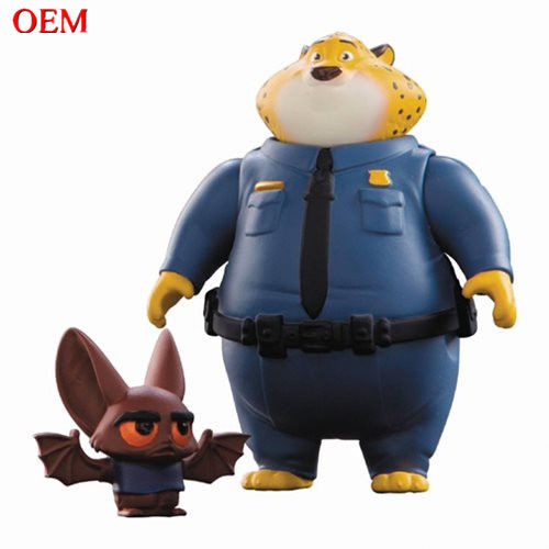 OEM Mini Resim Karikatür Canavar Avcısı Oyuncağı Çocuklar İçin Özel Plastik Hayvan Modeli Oyuncağı
