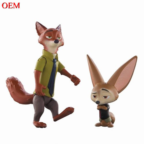 OEM Mini Resim Karikatür Canavar Avcısı Oyuncağı Çocuklar İçin Özel Plastik Hayvan Modeli Oyuncağı
