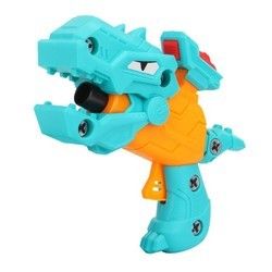 OEM Çocuk oyuncak tabancası DIY Bebek parçalama dinozor yumuşak kurşun silahları oyuncak EVA sünger bulmaca toplanmış silah modeli