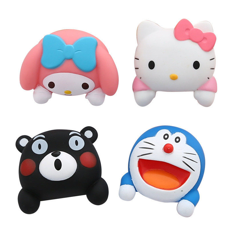 Kt Cat Karikatür Değiştirme Kapak Oda Dekoru 3D Açma Kapama Değiştirme çıkış duvar yapıştırıcısı
