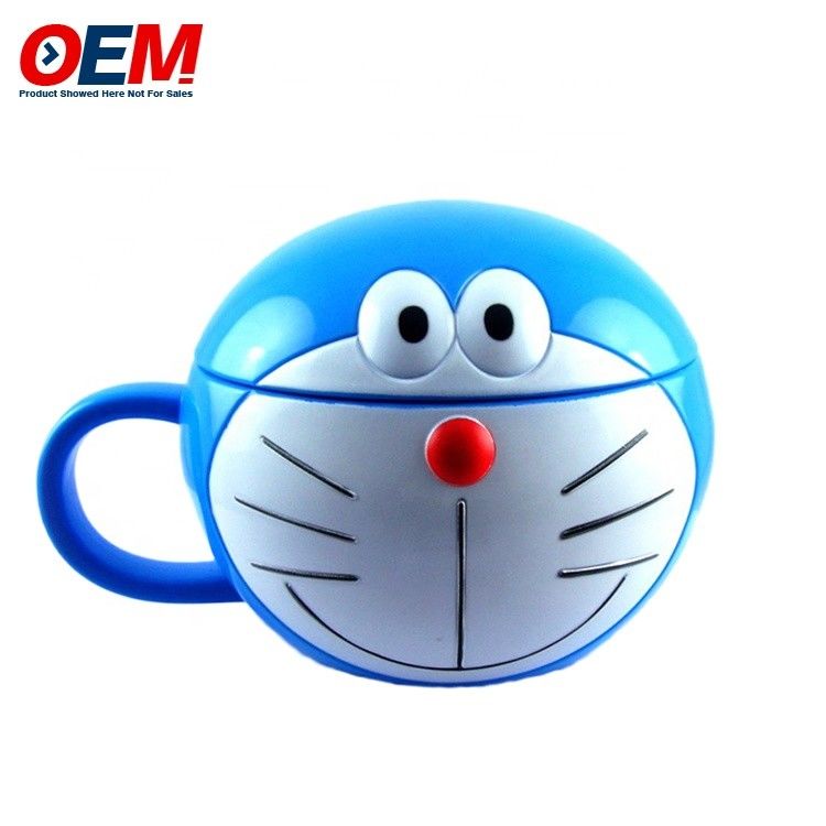 Fabrika OEM 3D Mug Cup Plastik Disni Cup Tedarikçi özel karikatür figür kupa oyuncağı
