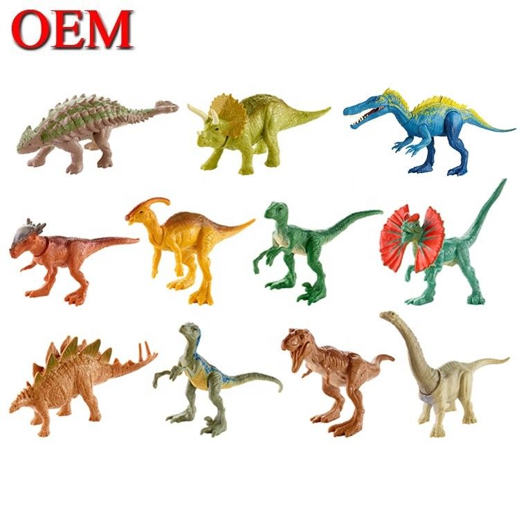 Özel figür oyuncak üreticisi oem Dinosaur Play Figure 3D Model Oyuncak vinil oyuncak özel