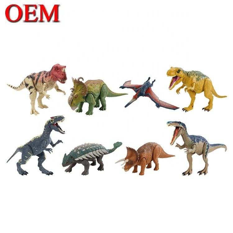 Özel figür oyuncak üreticisi oem Dinosaur Play Figure 3D Model Oyuncak vinil oyuncak özel