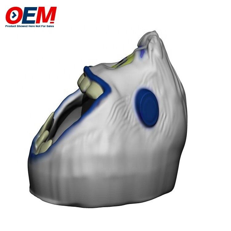 Özel PVC oyuncak OEM 3D konsepti Küçük ayaklı patlamış mısır kovası Gıda patlamış mısır kovası
