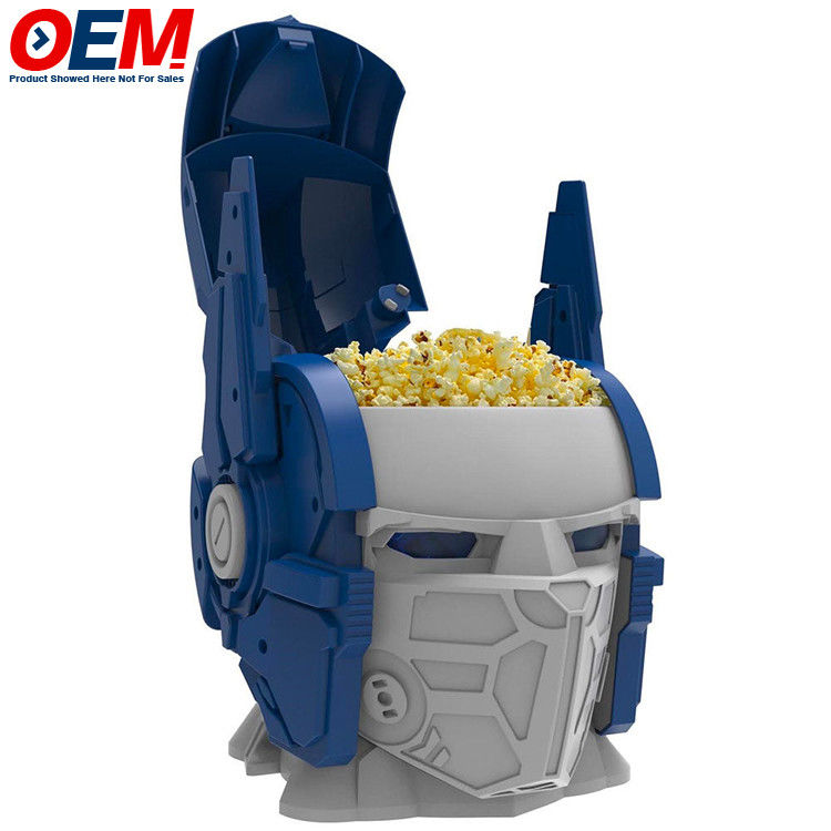 Fabrika özelliği Hello Kit-ty Patlamış Mısır Konteyneri Film Kovası 64 oz Plastik Tiyatro