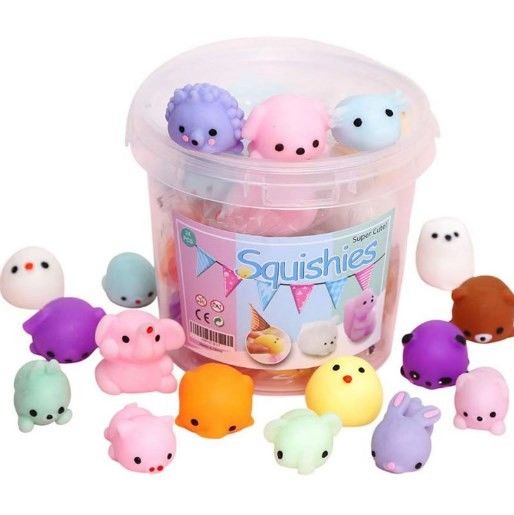OEM fabrika özel hayvan antistres Slimy Squeeze Oyuncaklar Komik Oyuncaklar Mini Mochi Squishy oyuncak