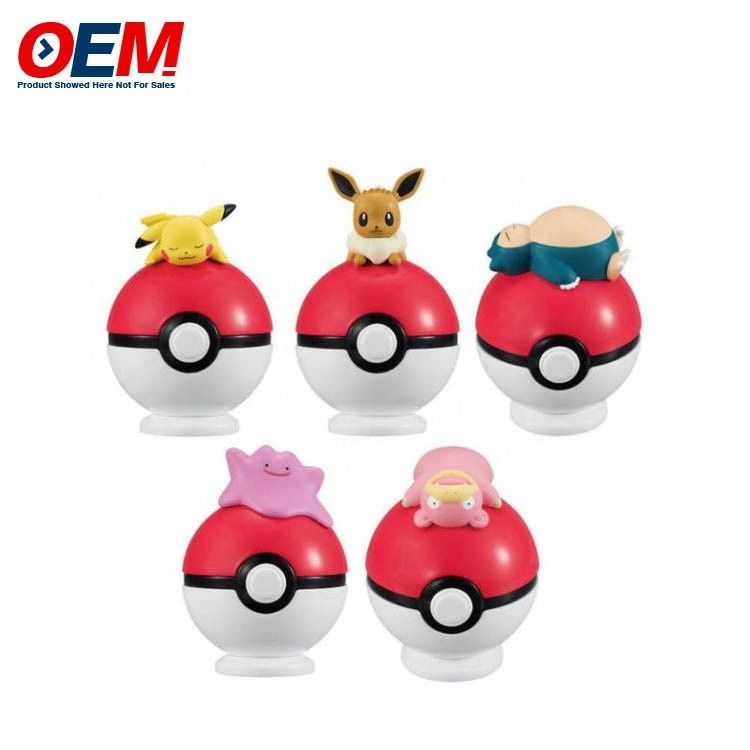 Özel Mini Oyuncak Yumurta Pokemon Kapsül Oyuncak Yaratıcı kendi tasarım oyuncağınızı yapın