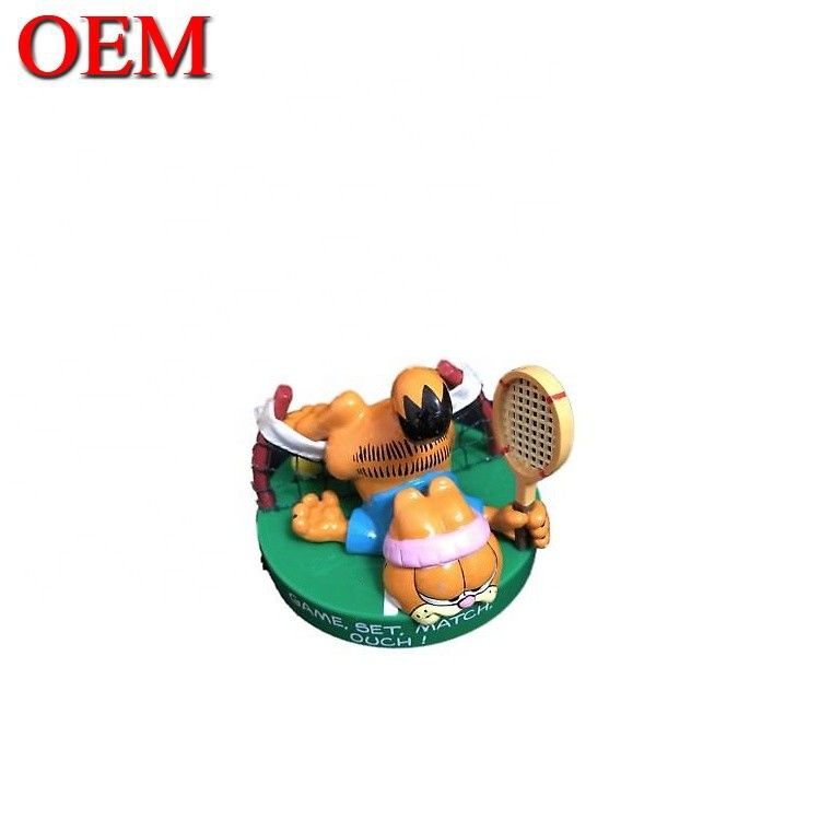 Üreticisi OEM Plastik Tembel Kediler Oyuncak Figure Özel PVC 3D Anime Enjeksiyon Sanat Vinil Oyuncaklar