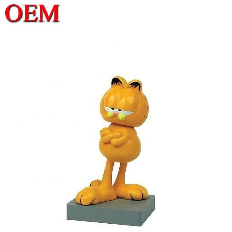Üreticisi OEM Plastik Tembel Kediler Oyuncak Figure Özel PVC 3D Anime Enjeksiyon Sanat Vinil Oyuncaklar