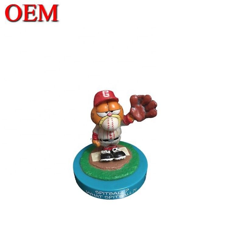 Üreticisi OEM Plastik Tembel Kediler Oyuncak Figure Özel PVC 3D Anime Enjeksiyon Sanat Vinil Oyuncaklar