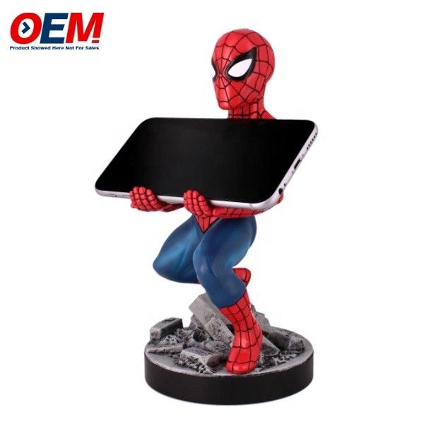 Spidman Cep Telefon Saklayıcısı Masaüstü Ofis Ev Masaüstü Oyuncak OEM PVC Telefon Saklayıcısı Resim