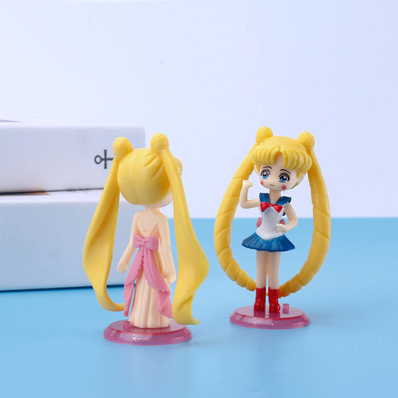 Oyuncak üreticileri OEM Mini Sailor Moon Oyuncakları Sürpriz Oyuncaklar Kapsül içine koyabilirsiniz