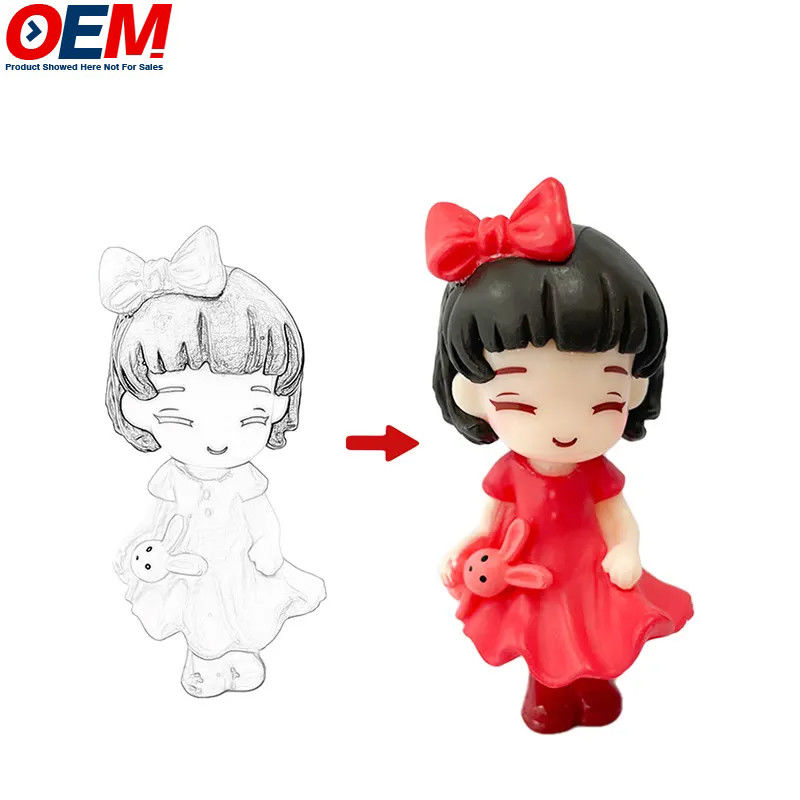 Oyuncak üreticisi plastik pvc malzemesi oyuncak yaparlar figurine özel tasarım mini plastik figür vinil figür Custom Anime Pvc figür