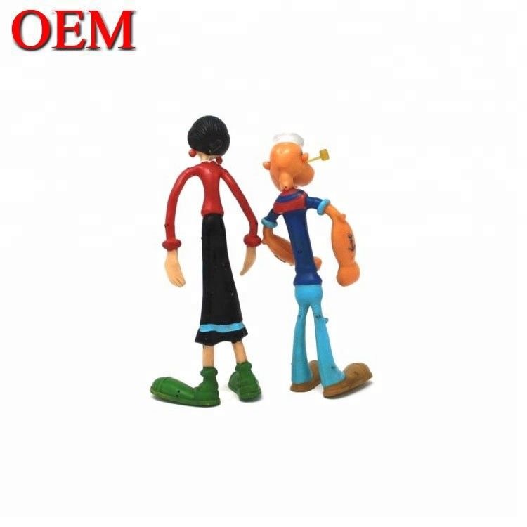 Fabrika Özelleştirilmiş Eğilebilir Resim Karikatür Eğilebilir Oyuncak Karakter Özel Karikatür Askeri MODEL Oyuncak