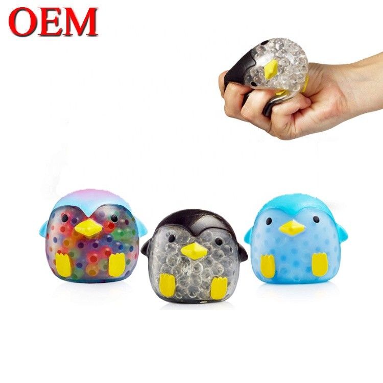 OEM Sızdırıcı Stres Topları Oyuncak OEM Renk Değiştirme Gel Stres Topları TPR Silikon Oyuncak Çocuklar İçin