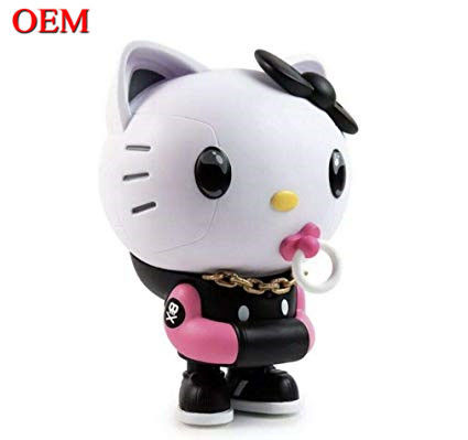 Özel OEM Yapılmış PVC Tatlı Mini Plastik Karikatür Kedi Kediler Oyuncağı Çocuk Üreticisi