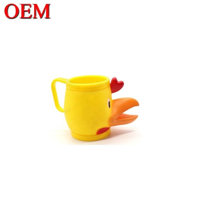 Özel Yükseklik Kalite Ekoloji dostu 3D Figure Cup Ice Cute Cartoon Toy Cream Mug