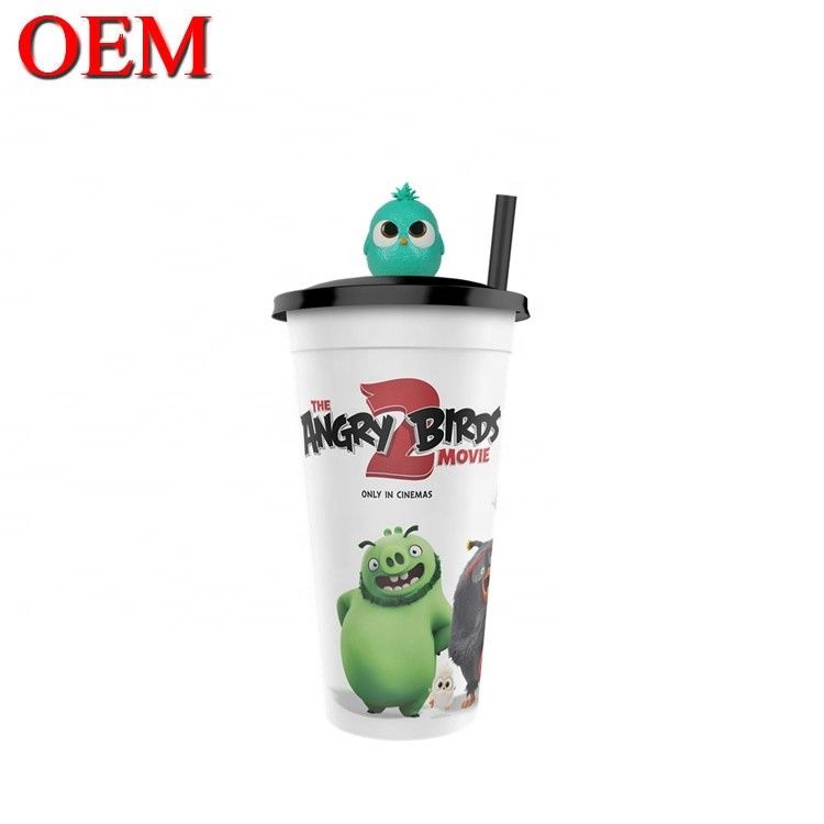 Özel Plastik Heykel OEM Cup Topper Figures Doğum Günü Figure Cup Dekorasyonu