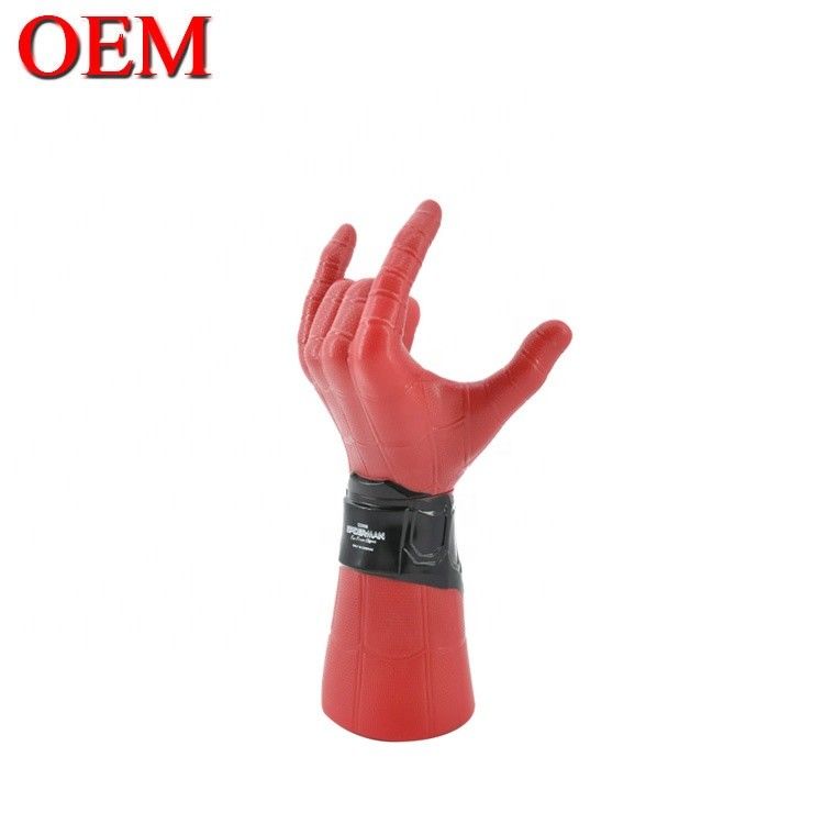 Özel Örümcek Adam 3 boyutlu model şişe OEM Karakter şekli saman fincanı ABS 50oz fincan fabrikasından yapıldı