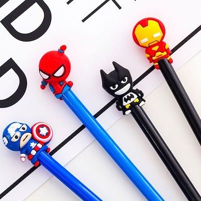 Özel Cool 3D Karikatür Figure Oyuncak Toplu Kalem Baş Toppers Çocuk Oyuncak Toplu Kalem