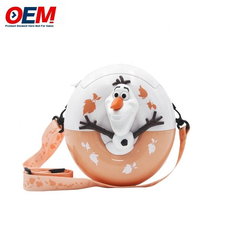 Özel Yüksek Kalite Tatlı Plastik 3D Disney Figure Popcorn Kovası