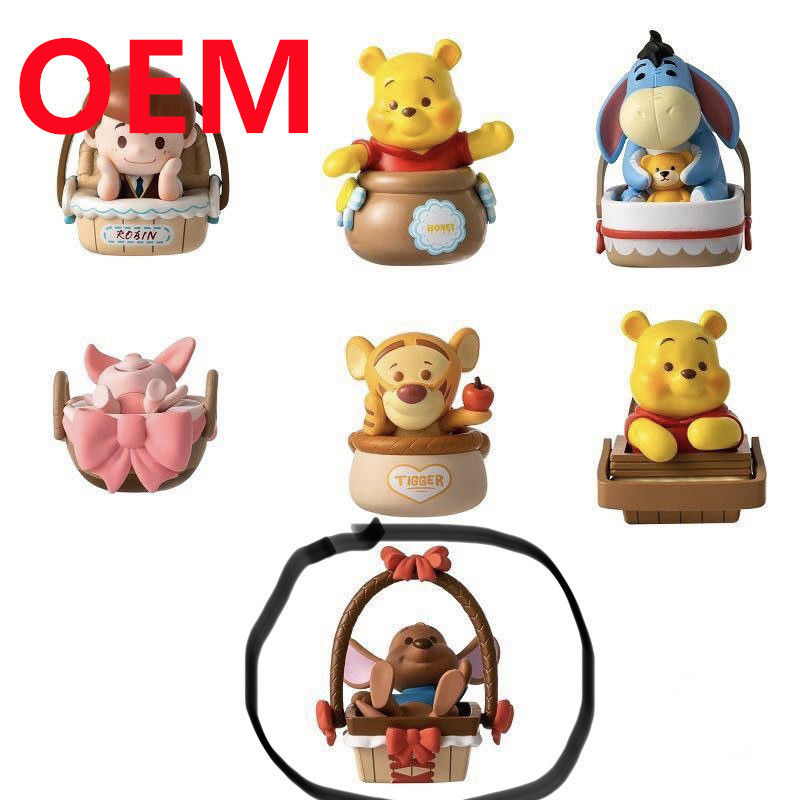 OEM logosu ve özelleştirme ile pazar özel özel plastik oyuncak / PVC oyuncak