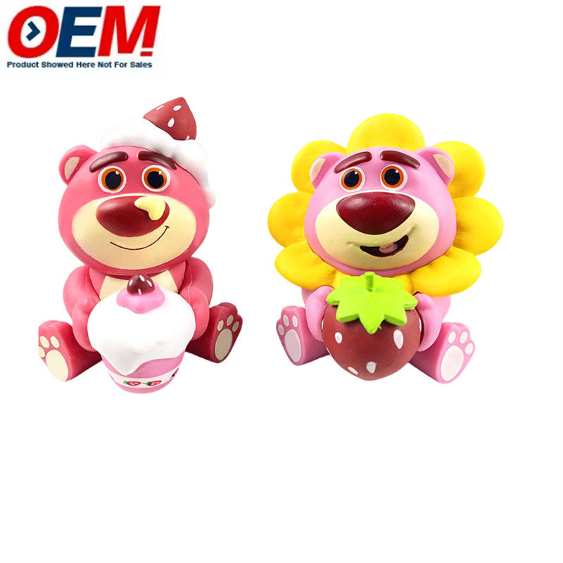 Özel Plastik Silikon Oyuncaklar OEM 3D Yumuşak Squishy figür karakteri Oyuncaklar Fabrika oyuncak üreticileri