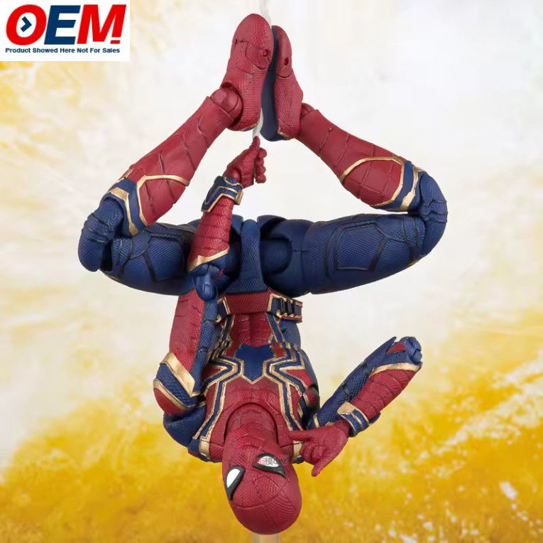 Özel Örümcek Adam Plastik Hareket Figürü Örümcek Adam Koleksiyoncu 15 cm Örümcek Adam Model Figürü