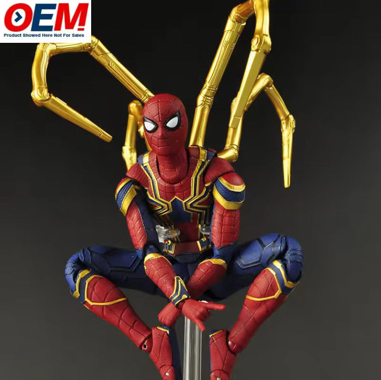 Özel Örümcek Adam Plastik Hareket Figürü Örümcek Adam Koleksiyoncu 15 cm Örümcek Adam Model Figürü