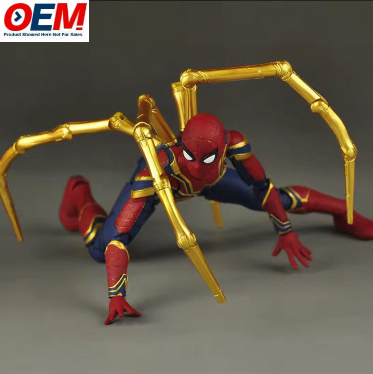 Özel Örümcek Adam Plastik Hareket Figürü Örümcek Adam Koleksiyoncu 15 cm Örümcek Adam Model Figürü