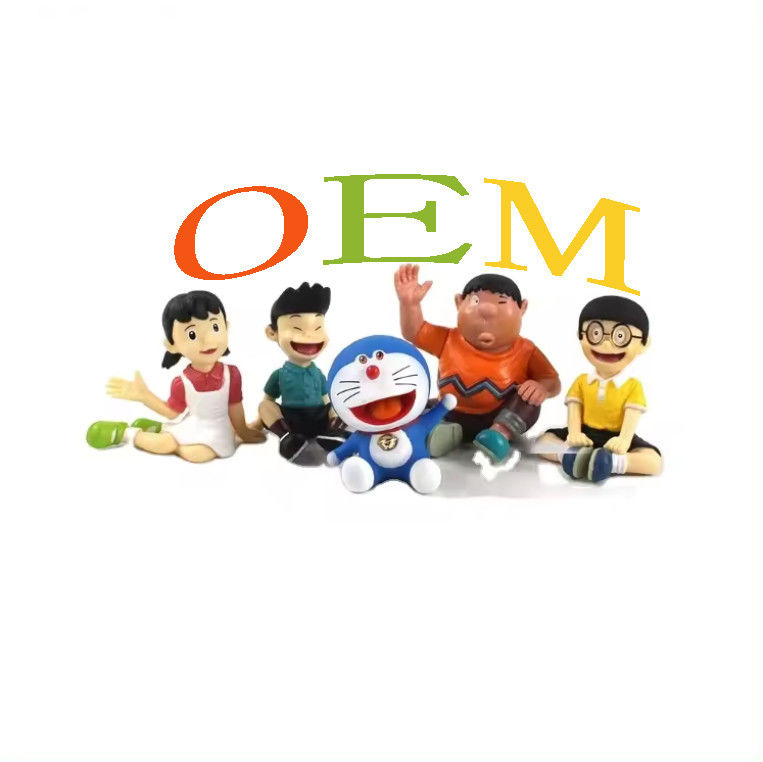 Özel Sıcak Satış Karakter çizgi film figür Model oyuncaklar Japon Karikatür Anime figür özel ürün