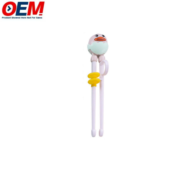 Özel Kaşık Komik Silikon Çocuklar Çocuk Eğitmen Yıkanabilir Tekrar Kullanılabilir Ev Eğitim Bebek Karikatür Eğitim Tekrar Kullanılabilir Eğitim