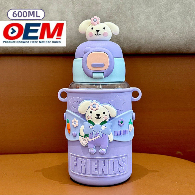 Çocuklar için BPA'sız Su Şişesi Özel Boyutlu ve Güvenli Zehirli Olmayan Plastik Çocuklar için Mükemmel