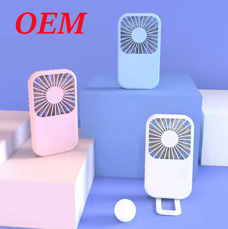 Mini Taşınabilir Şarj edilebilir Cep Ventilatörü Dış Ofis Kullanımı İçin Elektrikli El Ventilatörü