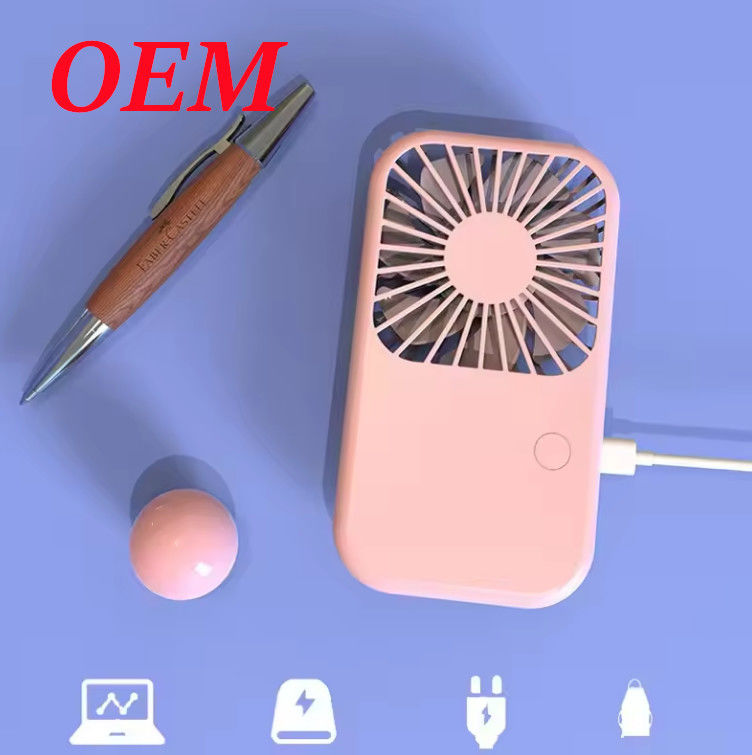 Mini Taşınabilir Şarj edilebilir Cep Ventilatörü Dış Ofis Kullanımı İçin Elektrikli El Ventilatörü