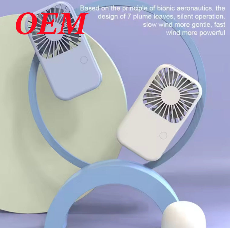 Mini Taşınabilir Şarj edilebilir Cep Ventilatörü Dış Ofis Kullanımı İçin Elektrikli El Ventilatörü