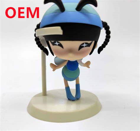 Özel Kırmızı Renkli 3D Pvc Oyuncaklar OEM Yumuşak Plastik Koleksiyon Anime Karakterleri TPR Yapın 10 Cm Yüksek Tatlı Kız Figürü