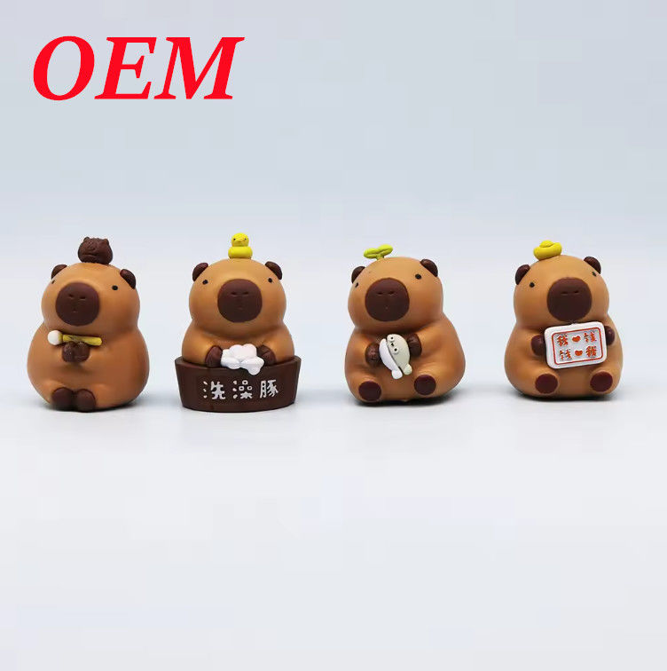 Kör Kutusu Capybara Dekompresyon Dekorasyonu Banyo Yunus Dokun Balık Araç Dekorasyonu