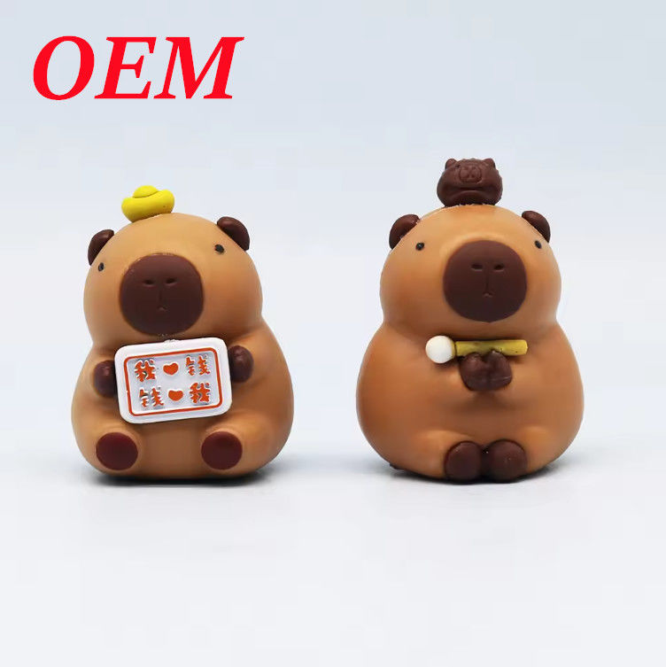 Kör Kutusu Capybara Dekompresyon Dekorasyonu Banyo Yunus Dokun Balık Araç Dekorasyonu