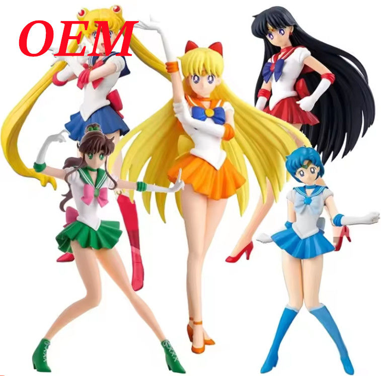 Müşteri Ev Dekoru Sanat Oyuncağı tarafından Sağlanan Özel PVC Figure Anime Action Figures