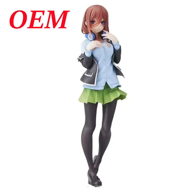 Ev Dekoru Sanat Oyuncak Enjeksiyon Süreci için Özel PVC Resim Anime Eylem Resimleri