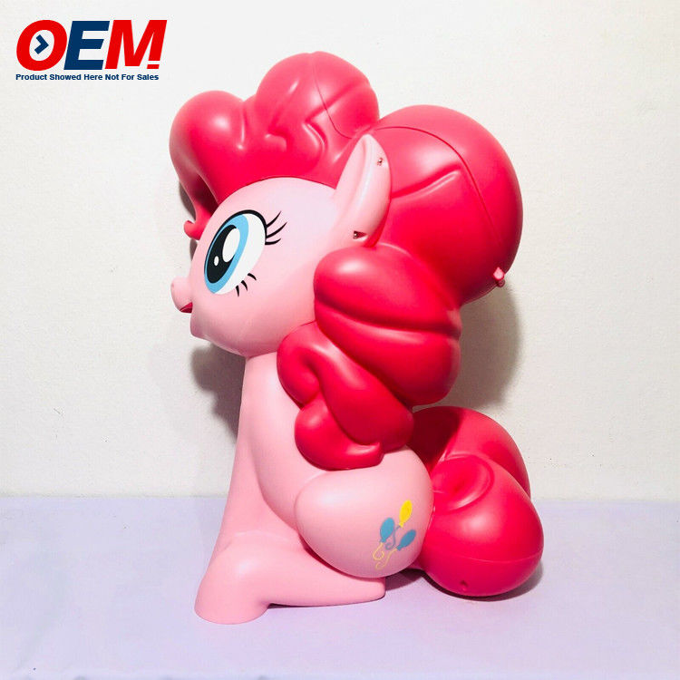 OEM Tasarım Plastik 3D Karikatür Patlamış Mısır Kovası / Tek boynuzlu Kawaii Patlamış Mısır Kovası